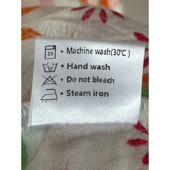 Zesica Women Dress Long summer Floral Size M high waist sleeveless one shoulder - Picture 8 of 10